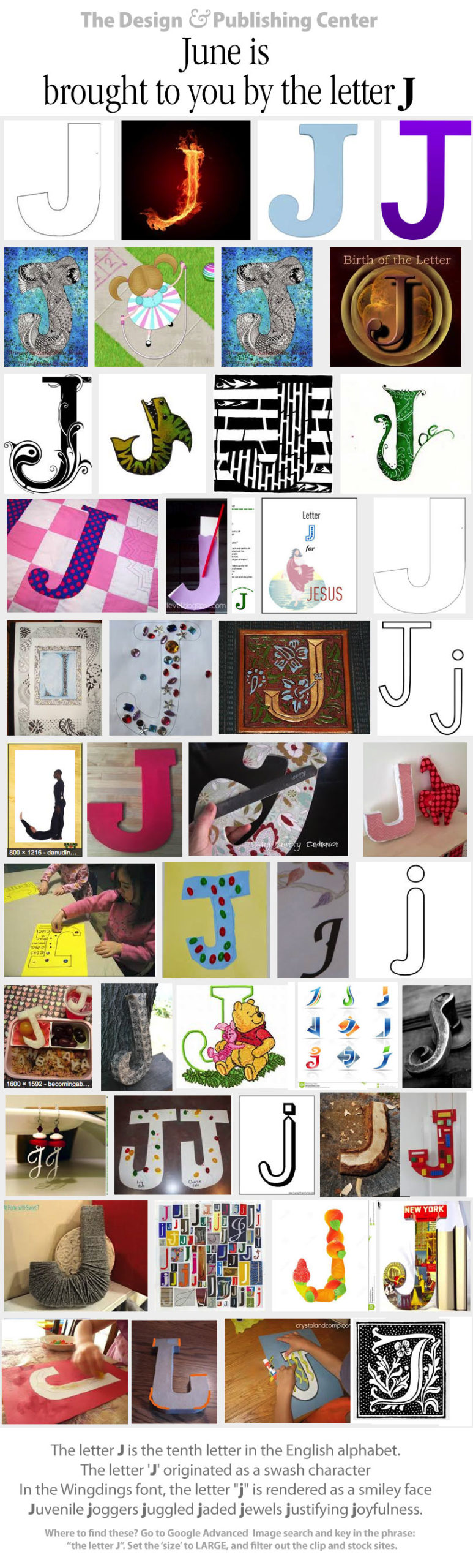 J is for June Poster