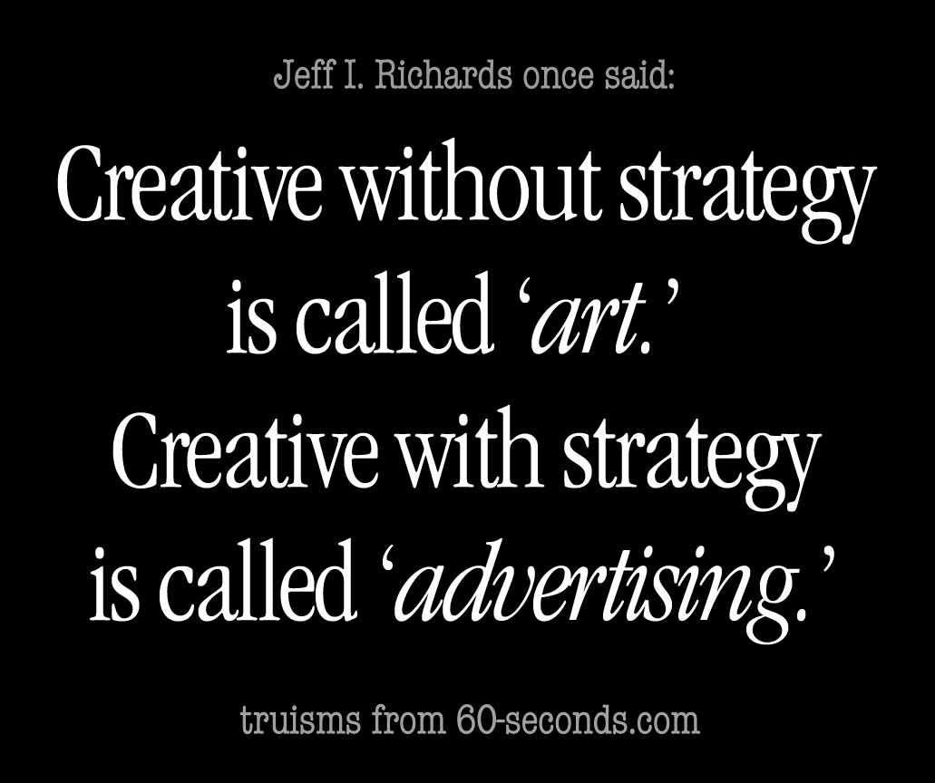 Graphic Design truisms from Fred Showker