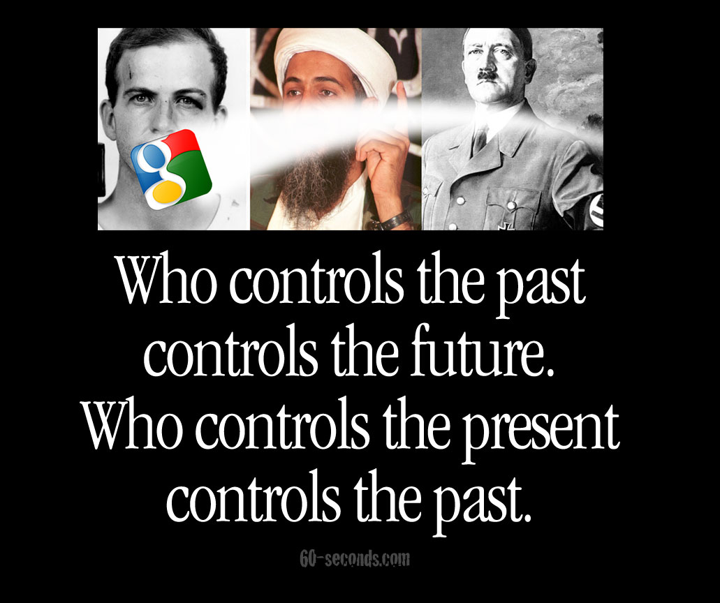 Orwell : who controls past