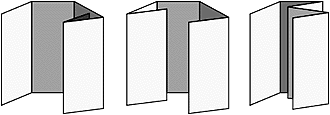 ROLLOVER brochure fold ends the boring standard 3-fold brochure