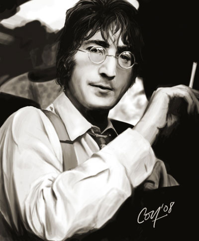 John Lennon, by German Covacevich
