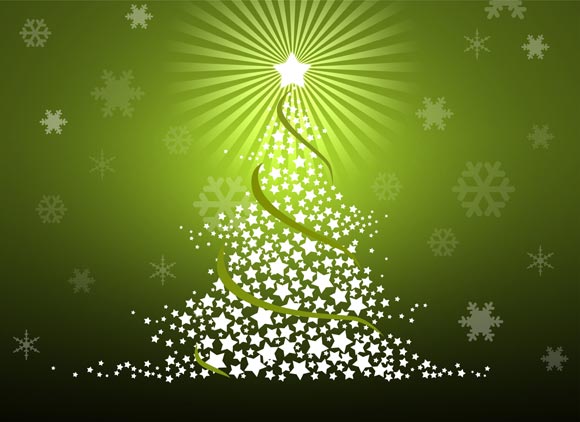 Fantasy Holiday tree of lights