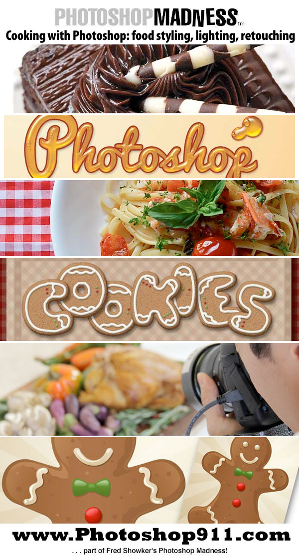 Photoshop food styling and retouching madness