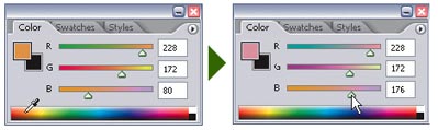 Selecting Colors