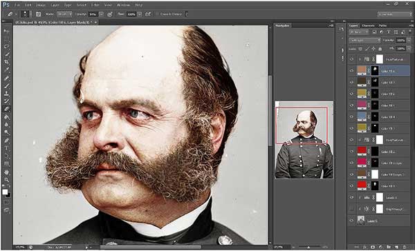 Photoshop Colorization Madness