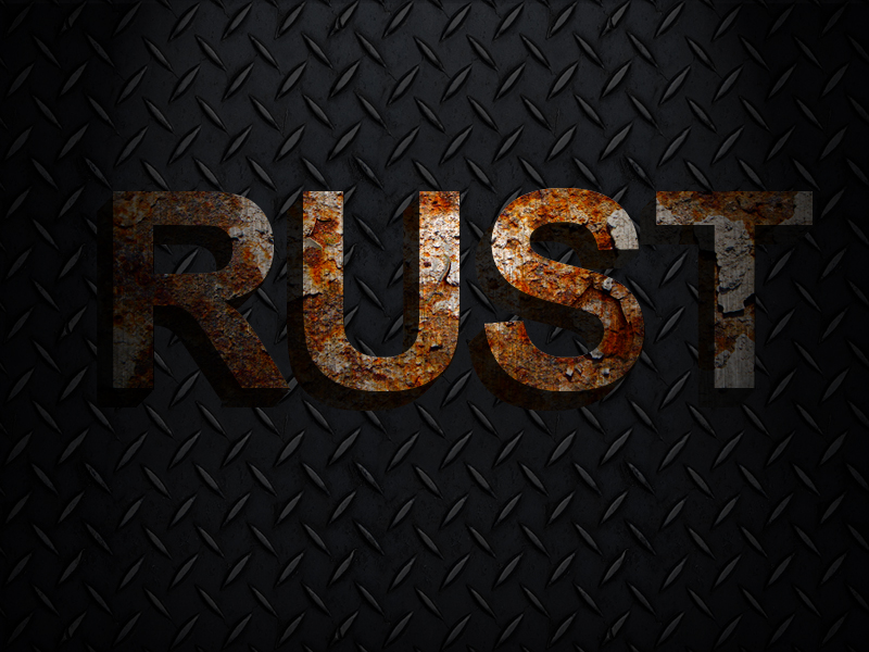 Rusty Text 11