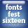 16th annual fall fonts festival 
