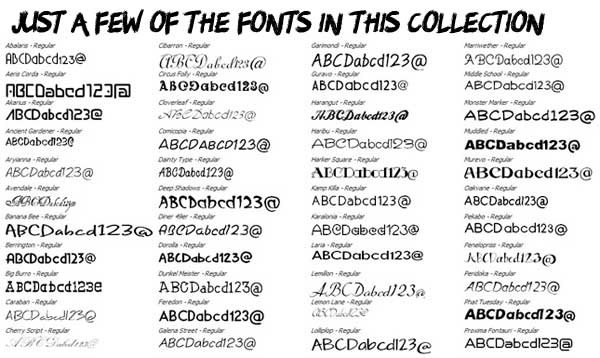a_brief_selection_of_fonts