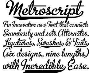 Metroscript from Michael Doret