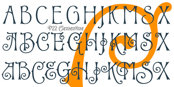 type and lettering fonts festival