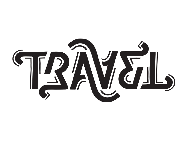 travel_ambigram