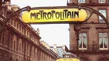 Paris Metro font - Metropolitain