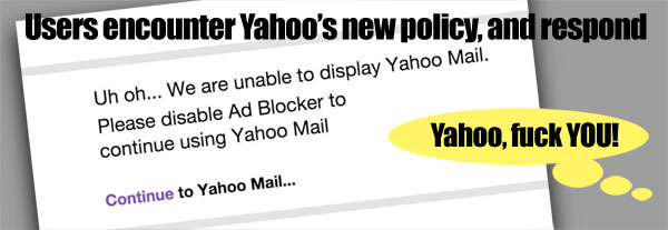 Yahoo email hostages