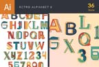 retro-alphabet-set-8