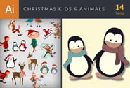 christmas_Kids_Animals