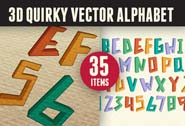 3D-quirky_vector_alphabets