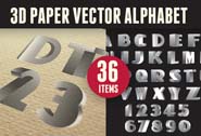 3d-paper_vector_alphabets