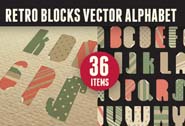 retro-blocks_vector_#80015