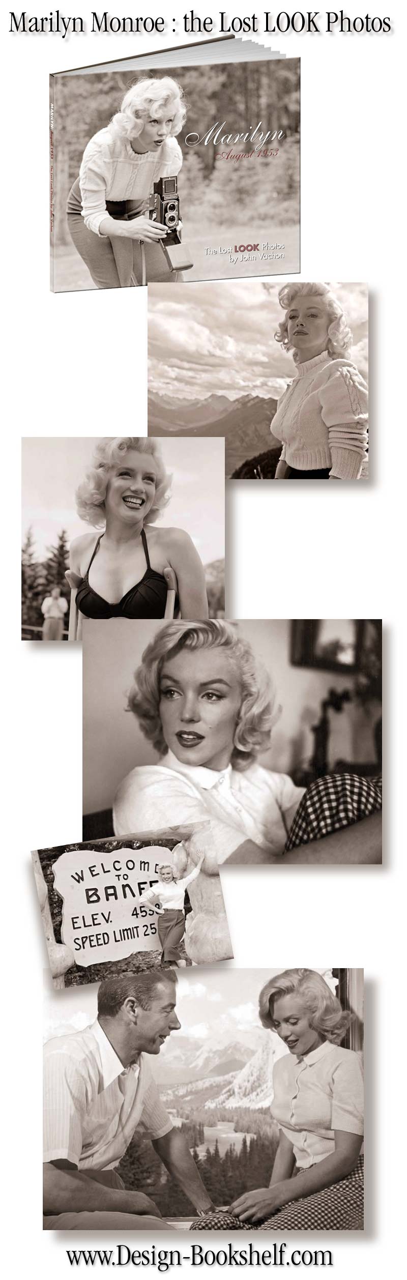 Marilyn Monroe lost LOOK Photos
