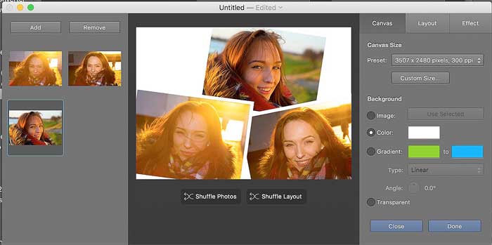 adjust pictures in graphicconverter