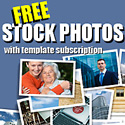 FREE Stock photos when you subscribe to our template subscription